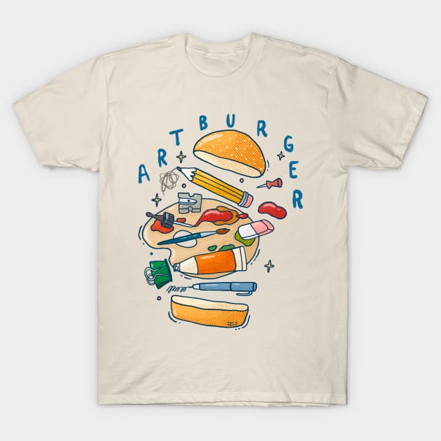 Artburger T-Shirt by Tania Tania